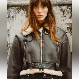 Double sided short jacket from Zara size medium